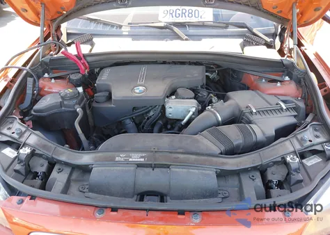 2015 BMW X1 Sdrive28I z USA, uszkodzony, nr VIN WBAVM1C53FV318114